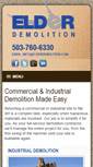 Mobile Screenshot of elderdemolition.com